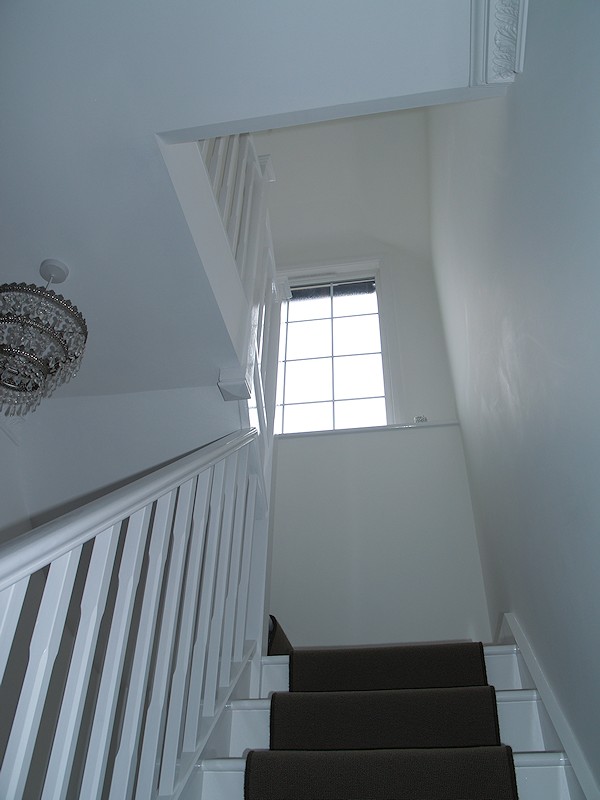 This loft conversion required a staircase identical to the existing one.