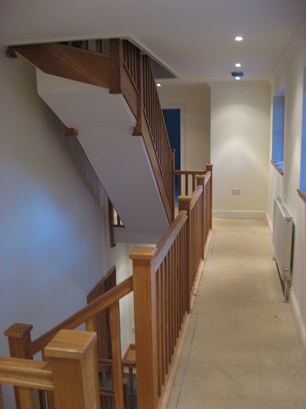 Oak staircase