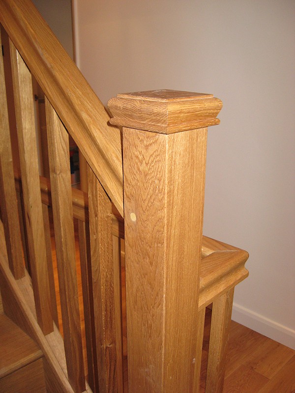 A double turn staircase with quarter landings, for a loft conversion.